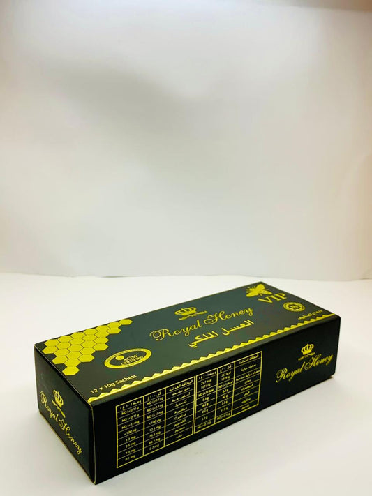 Premium Royal Honey with Forest Sidr – 12 Sachets (10g each) | Natural & Authentic