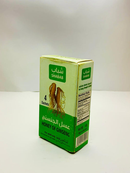 Honey of Ginseng | Natural Herbal Supplement for Energy | 4 Sachets