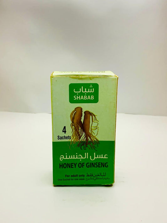 Honey of Ginseng | Natural Herbal Supplement for Energy | 4 Sachets