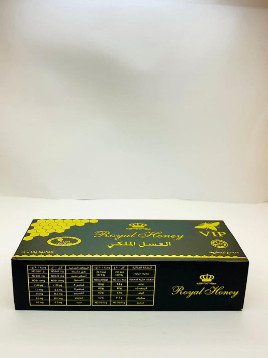 Premium Royal Honey with Forest Sidr – 12 Sachets (10g each) | Natural & Authentic