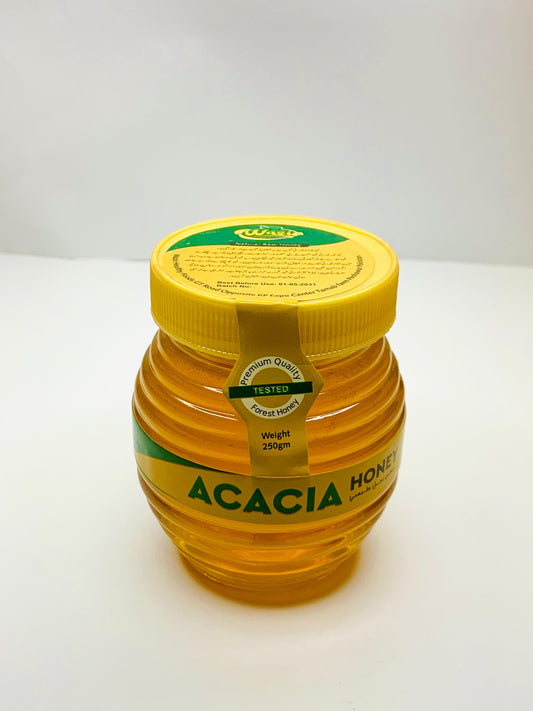 Acacia Honey - Pure, Premium Quality and 100% Natural | 250g Jar